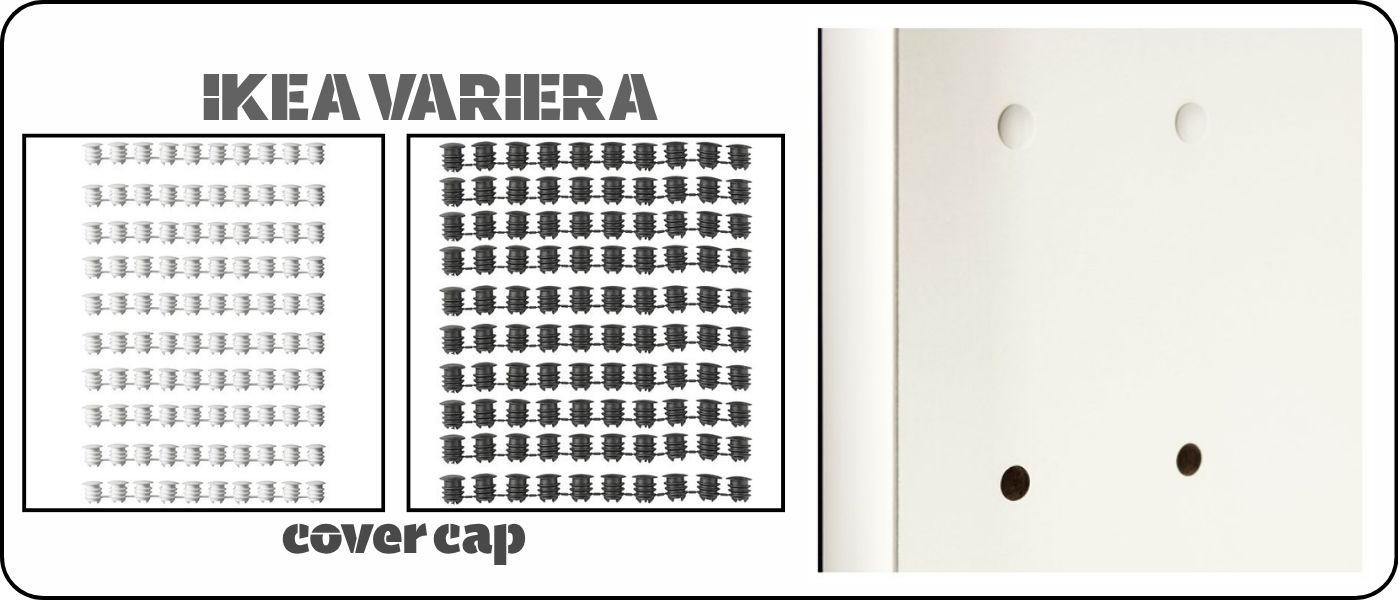 پک 100 عددی درپوش ایکیا مدل IKEA VARIERA